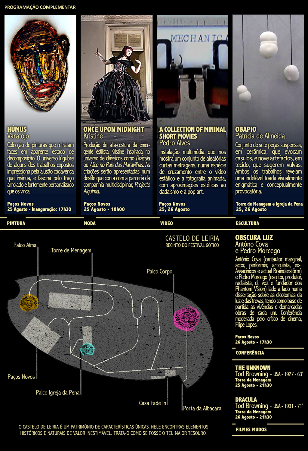 Entremuralhas 2012 - Programação Complementar